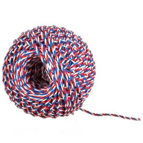 Šňůra 30G / 50M tříbarevná BAUMAX