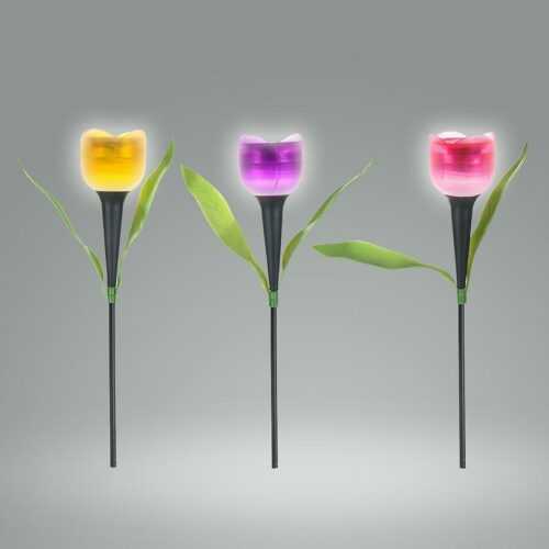 Solární lampa tulipán 30