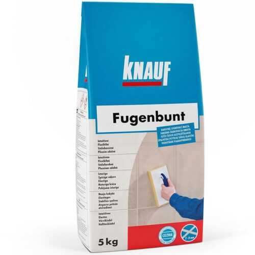 Spárovací hmota Knauf Fugenbunt lichtgrau 5 kg Knauf