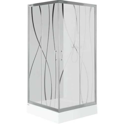 Sprchový kout kw kn/tx5b 90 w15 sb glass protect SANPLAST