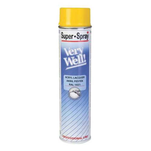 Sprej VeryWell RAL1021 600ml MOTIP