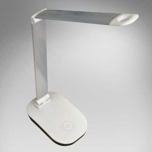 Stolní lampa 1602 stříbrná BAUMAX