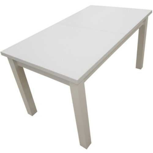 Stůl 140x80+40 Bílý BAUMAX
