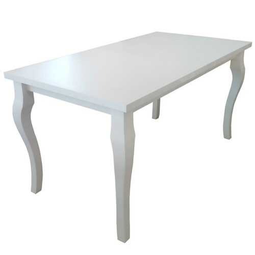 Stůl 150x80+40 Bílý Mat BAUMAX