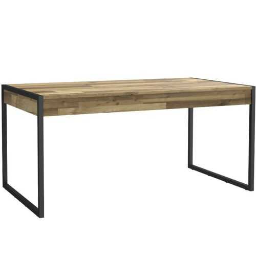 Stůl Hud 166cm Beton/Dub Štípaný BAUMAX