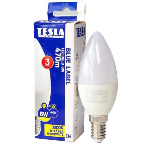 Tesla - LED žárovka Candle svíčka TESLA
