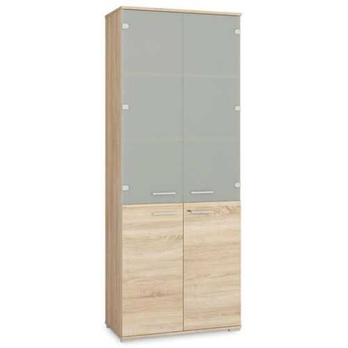 Vitrína Optimal 79cm Dub Sonoma BAUMAX