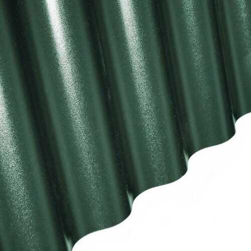 Vlnitá deska PVC 2000 x 900 x 1 mm zelená BAUMAX