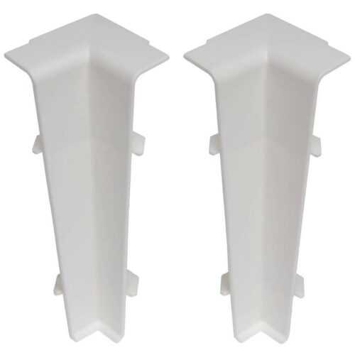 Vnitřní hohová lišta Hi-Line 89 bílá mat – 2 ks BAUMAX