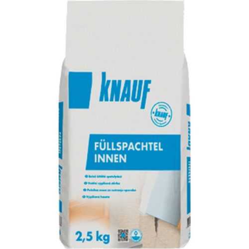 Vysoce kvalitní stěrková hmota Knauf Füllspachtel Innen 1 kg Knauf