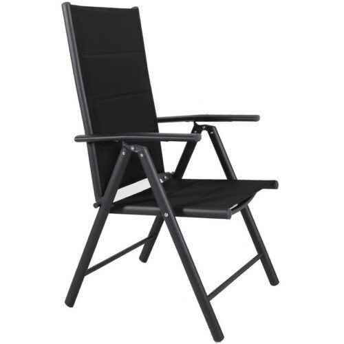 Židle Vigo černá 7polohová s výplní BAUMAX