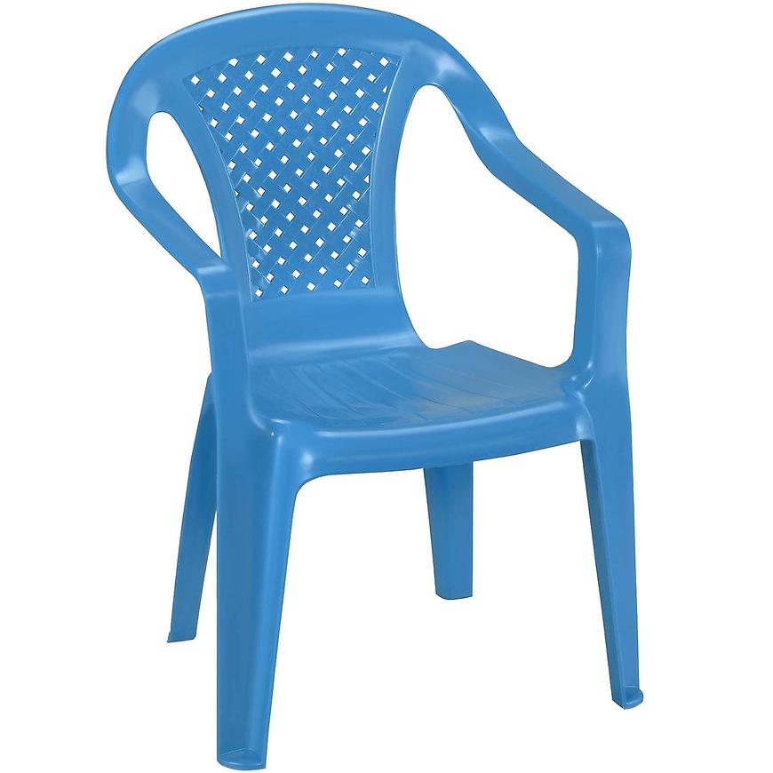 Dětská židlička modrá Baumax