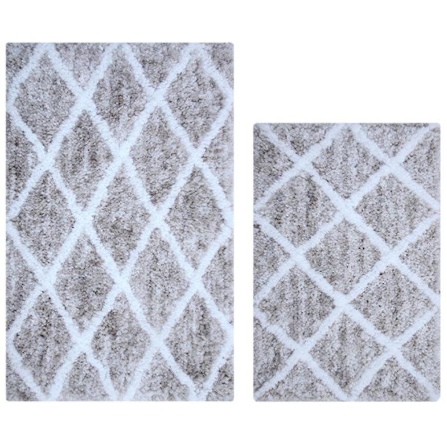 Sada koberečků Grey 50x80cm a 40x60cm Baumax