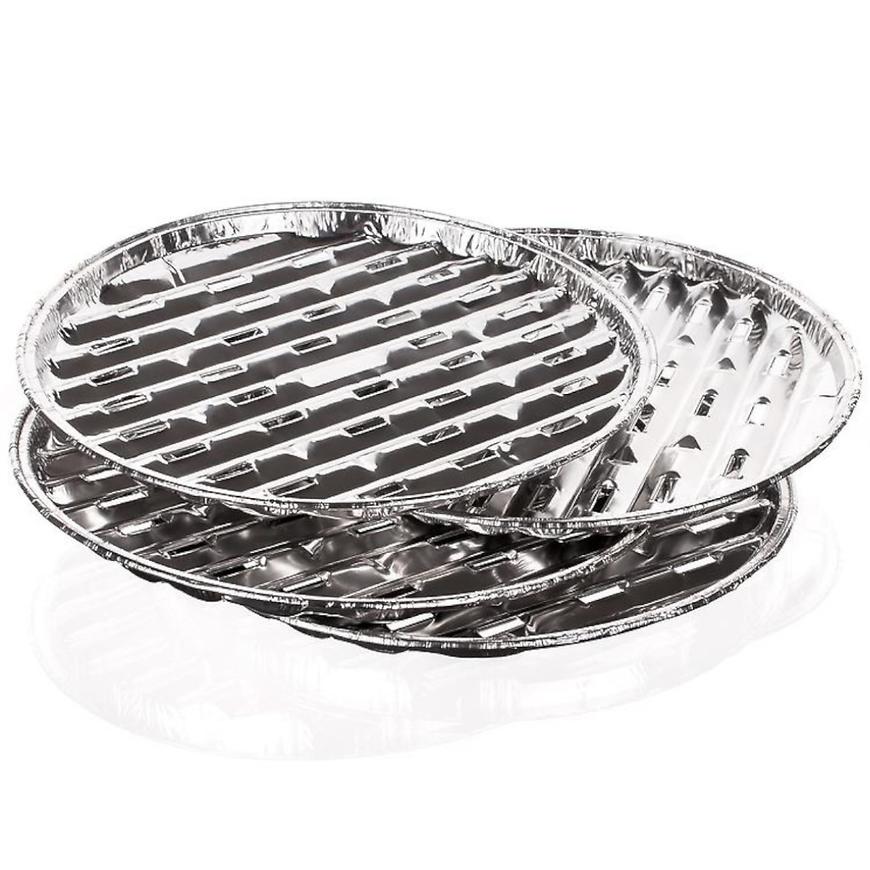 Sada kulatých hliníkových misek