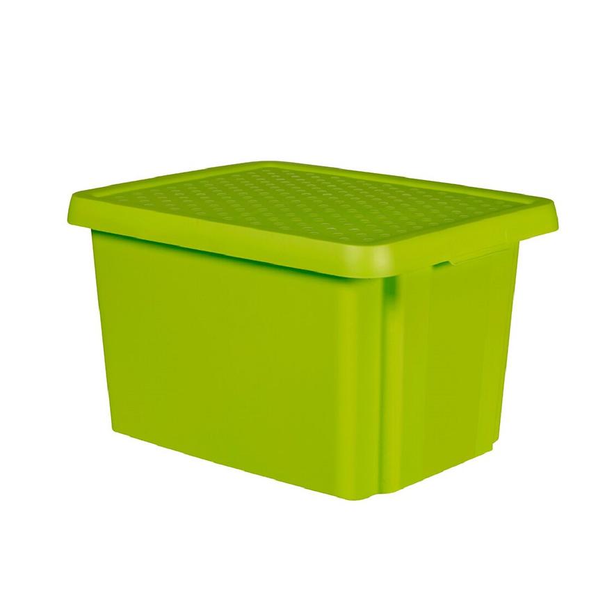 Box s víkem Essentials 26l zelený Curver Baumax