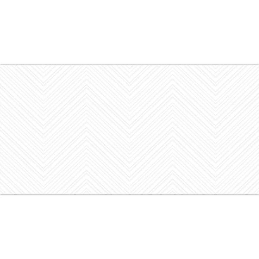Dekor CCR33-1 White Mat Chevron 30/60 Color