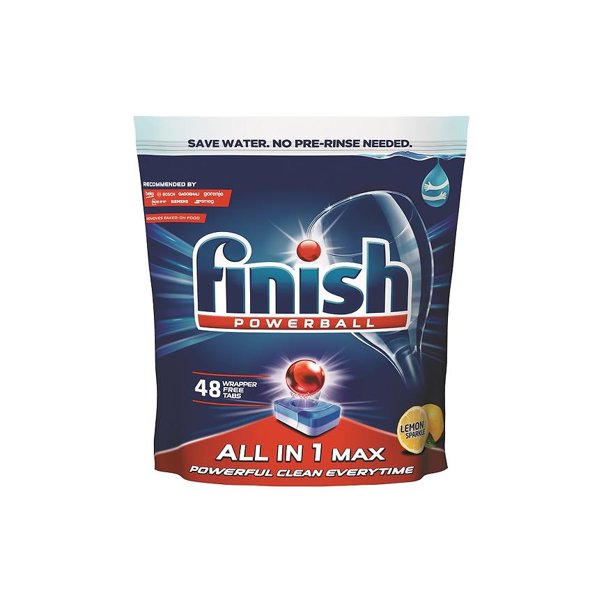 Finish All in 1 Max Lemon 48ks Finish