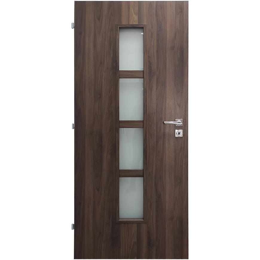 Interiérové dveře Arte 3*3 70L tmavý colum 363 Baumax