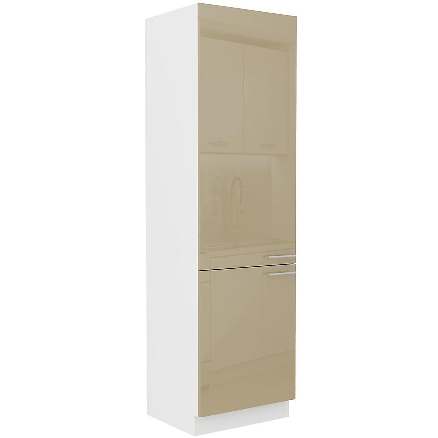 Kuchyňská Skříňka Lara 60dk-210 2f Bb Mdf Cappuccino Lesk Baumax