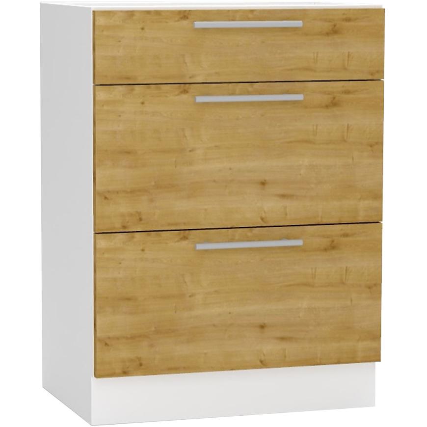 Kuchyňská skříňka Ines D60 S/3 dub burlington Baumax