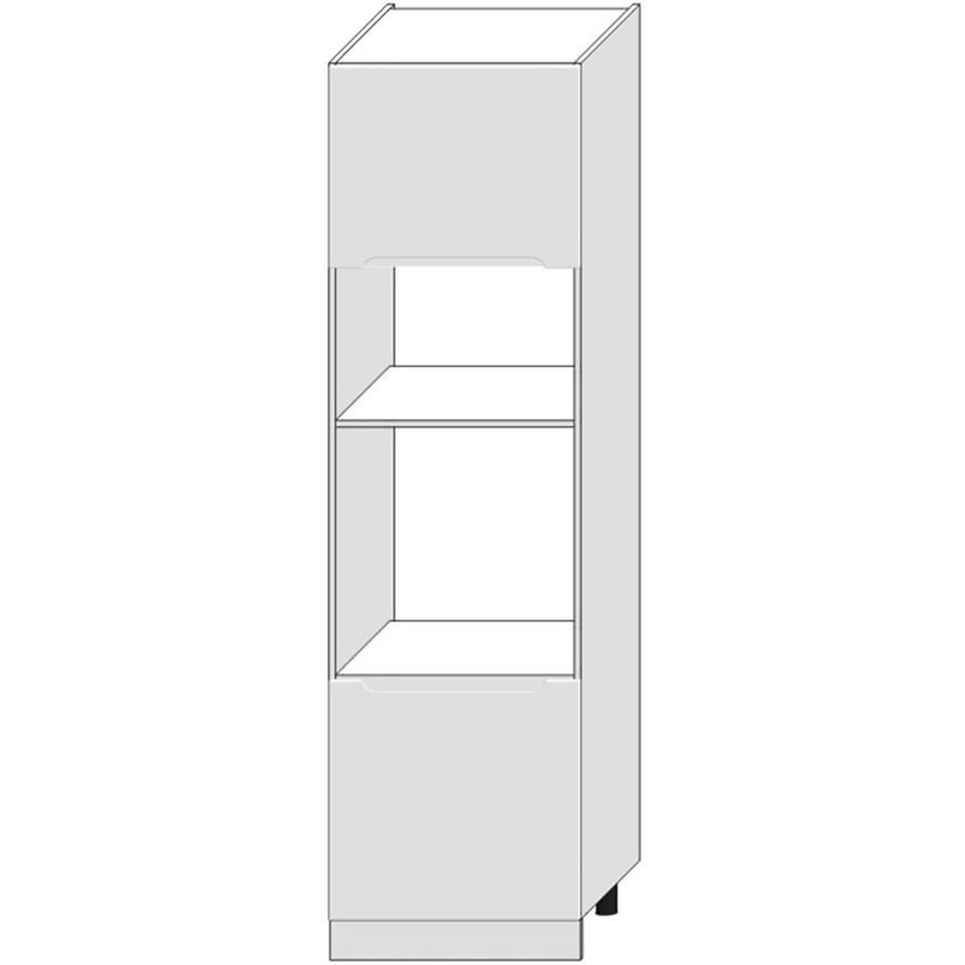 Kuchyňská skříňka Zoya D60pk Mv 2133 Pl bílý puntík/bílá Baumax