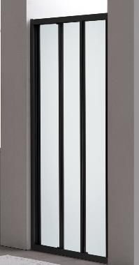 Sprchové dvere 90 HX152 BLACK Baumax