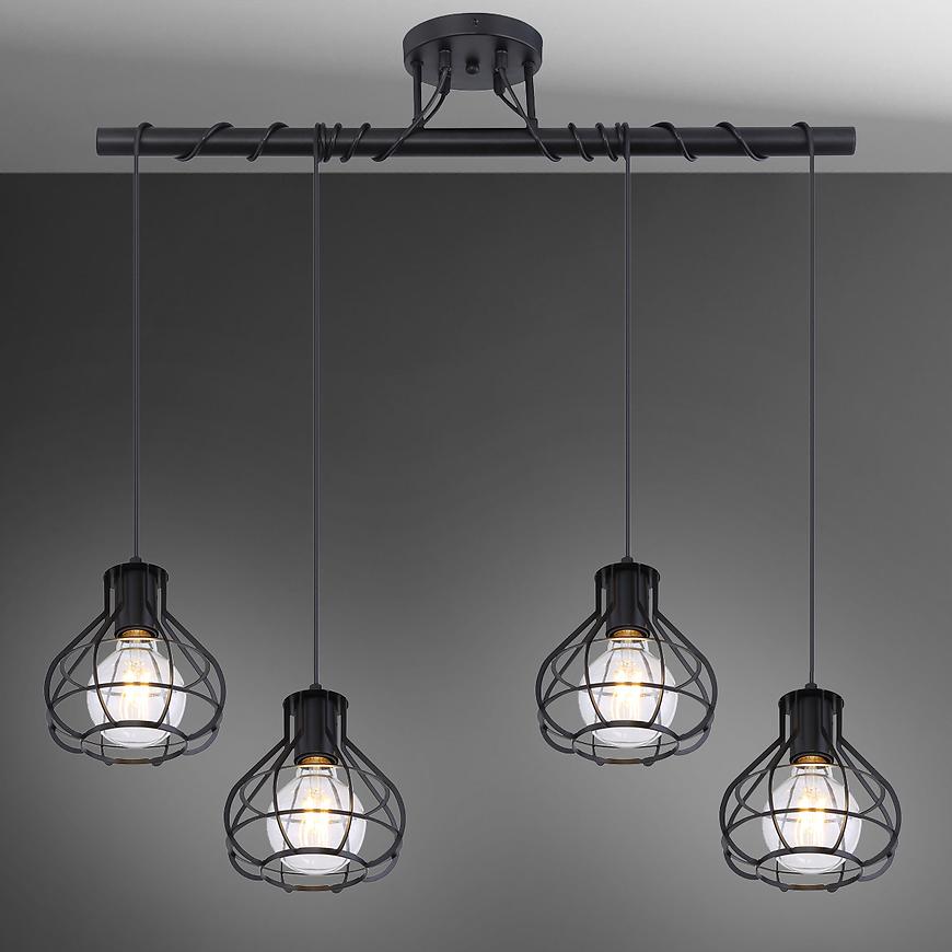 Svitidlo 15388-4D Čierna LW4