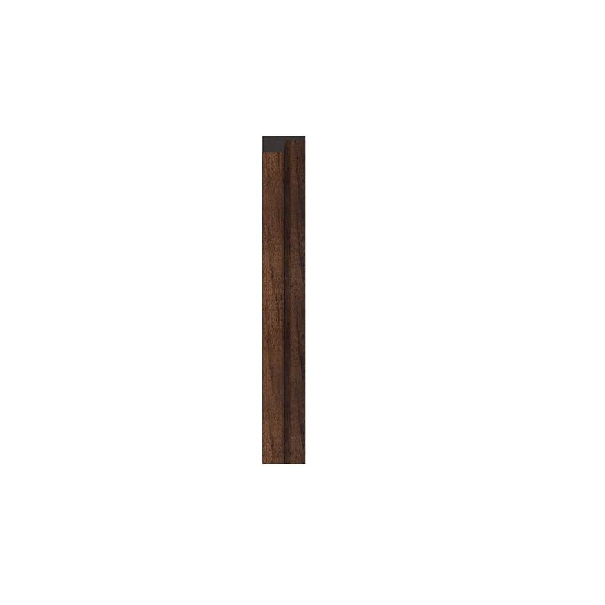 Ukončovací lišta levá LINERIO L-LINE Chocolate 2.65m Profile Vox