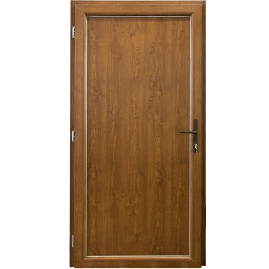 Vchodové dveře LARINO D03 90L 100x208x7 zlatý dub Baumax