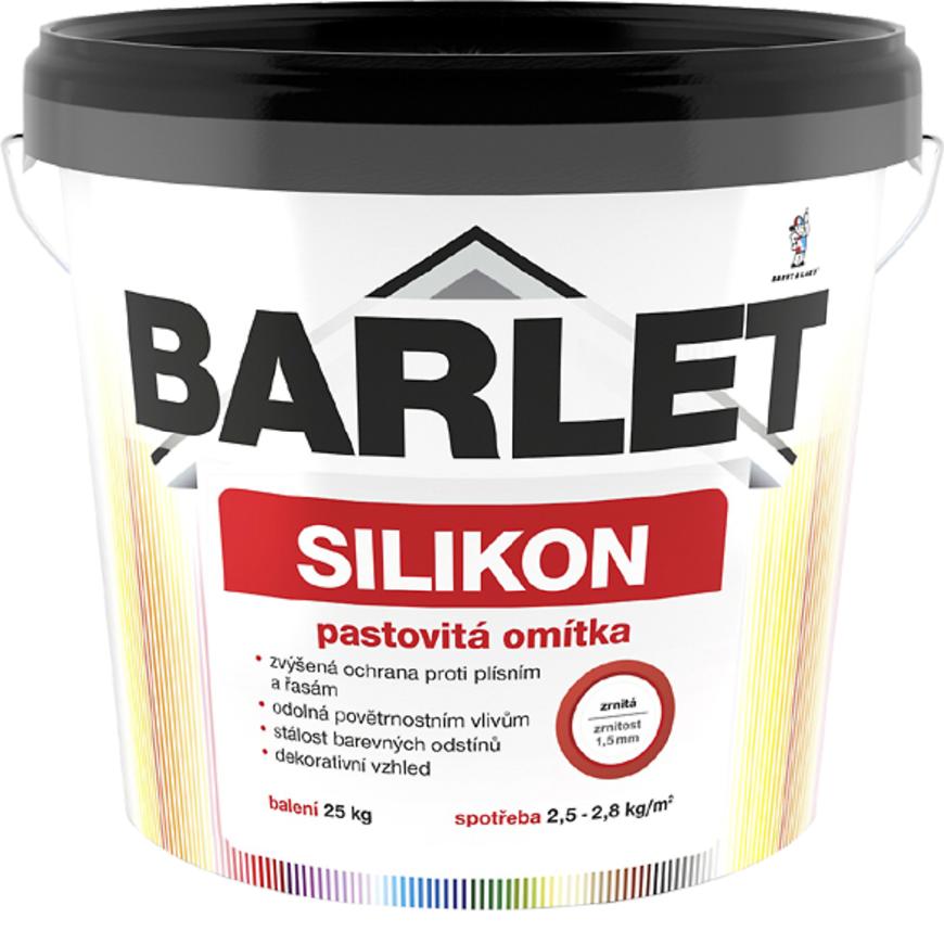Barlet silikon zrnitá omítka 1