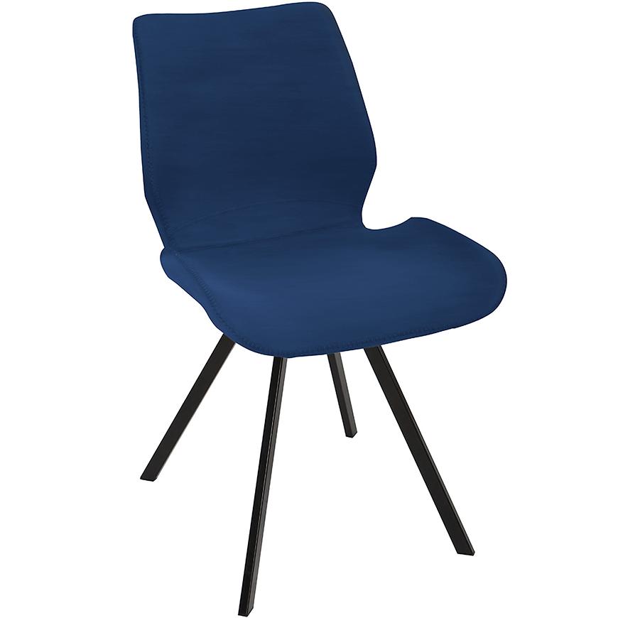 Židle Quebec 80112A dark blue Baumax