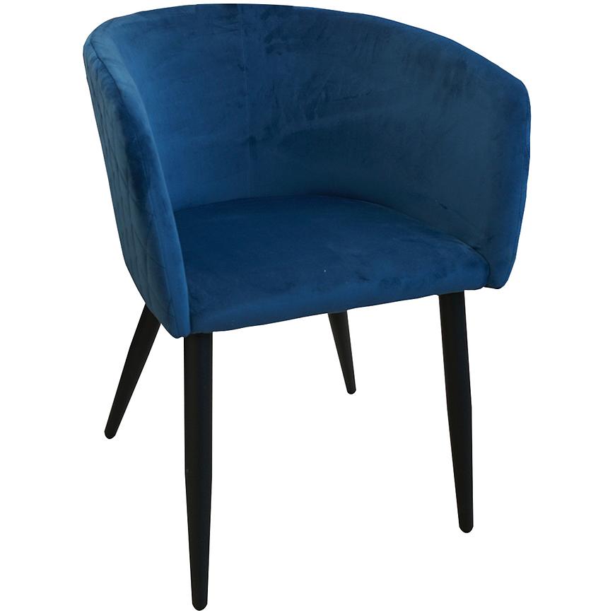 Židle Tokio 80135-F-V20 modrý Baumax