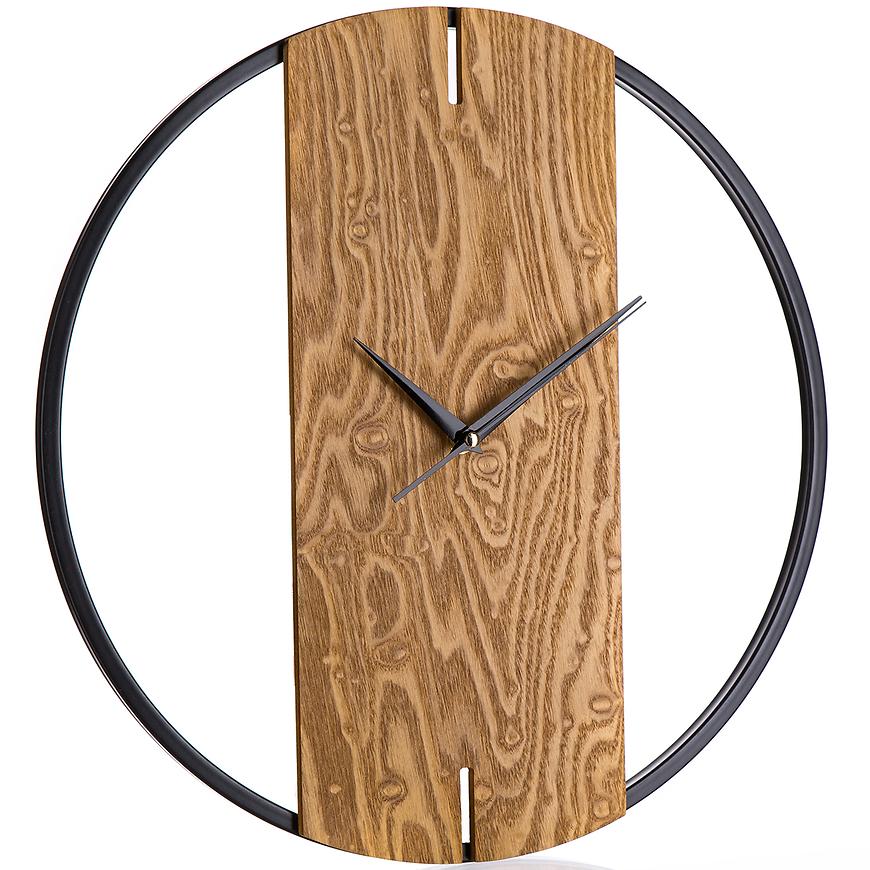 Hodiny nástěnné Wood Deco 34cm