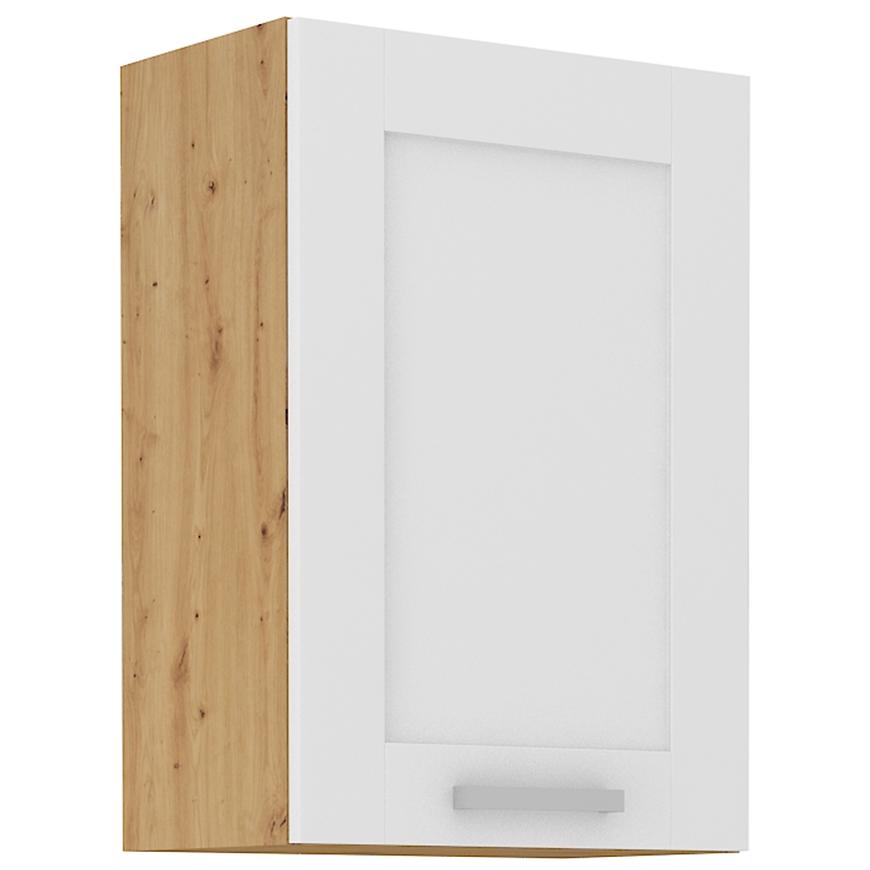Kuchyňská skříňka LUNA bílá mat/artisan 50g-72 1f Baumax
