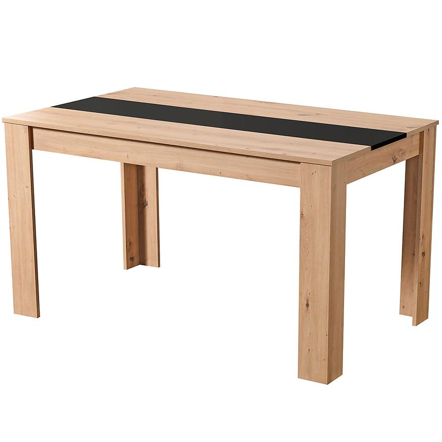Stůl Domus dub artisan/černá Baumax
