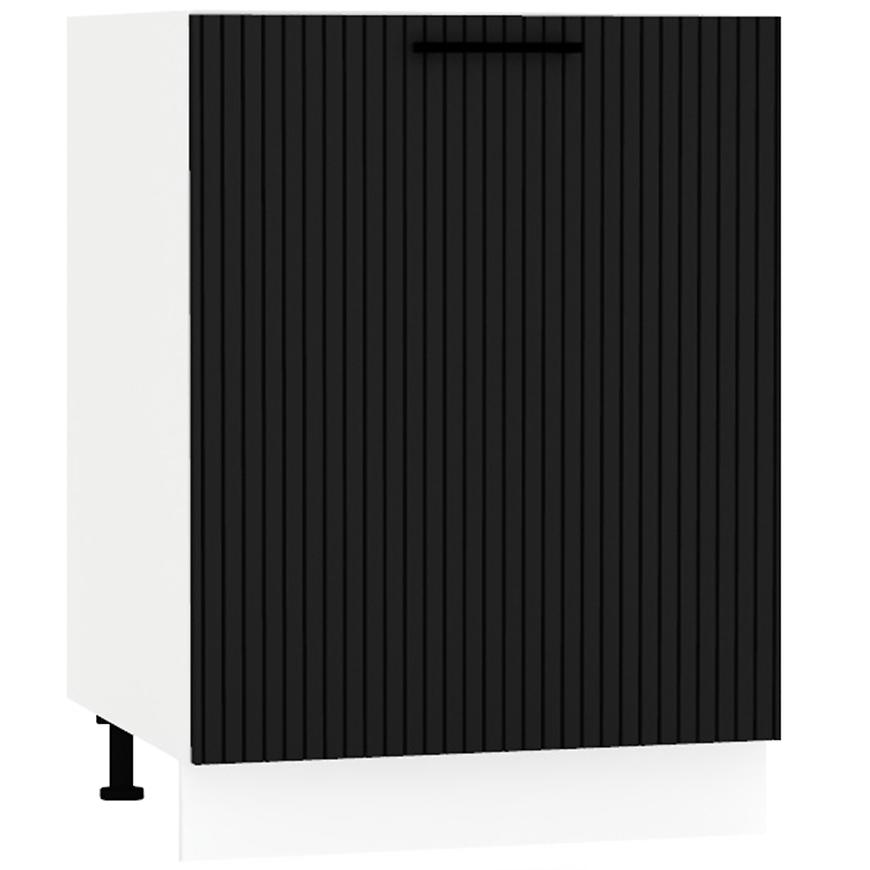 Kuchyňská skříňka Kate d60zl s/1 černý puntík Baumax