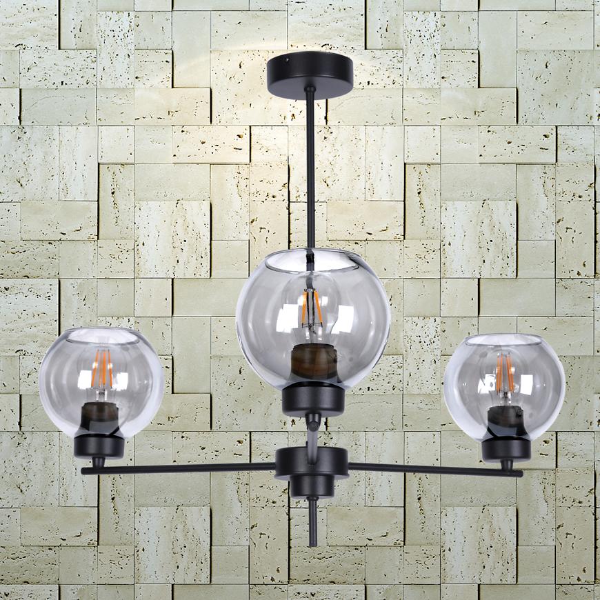 Svitidlo Aldar Černá/Grafit K-4851 LW3 Baumax