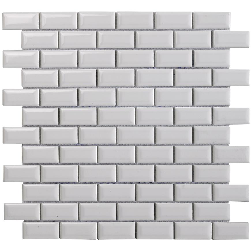 Mozaika 09296 Metro White Pol 30/30 EURO STONE