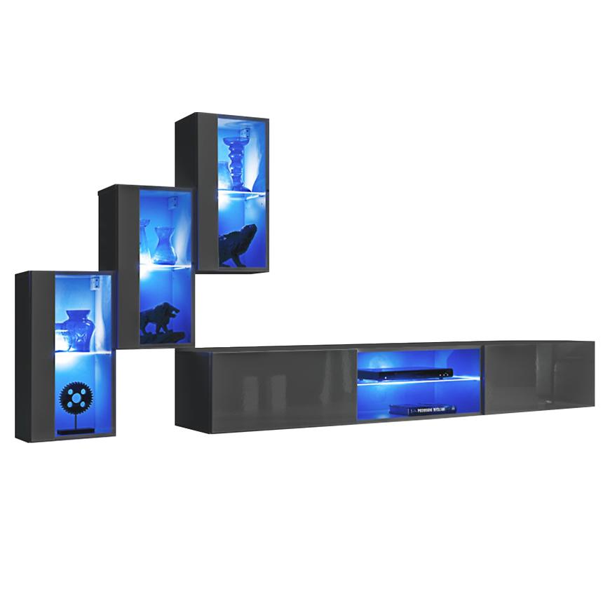 Obývací Stěna Switch Xxii Grafit Baumax