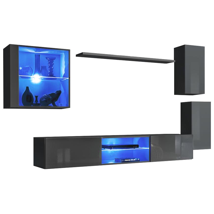 Obývací Stěna Switch Xxiii Grafit Baumax