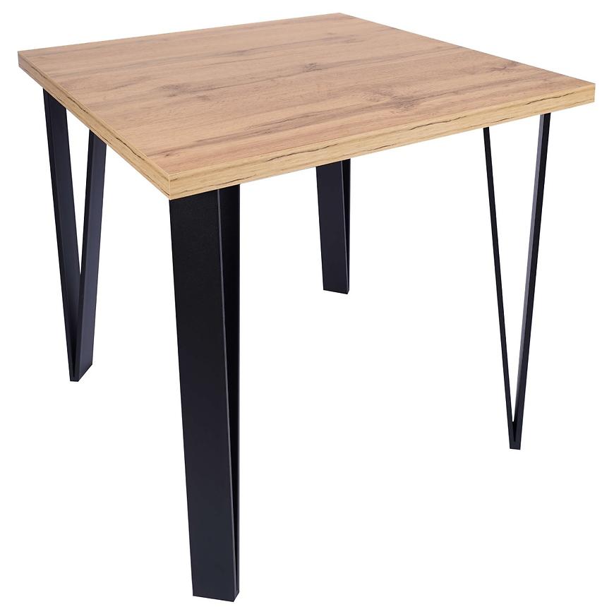 Stůl Karlos 110x110 dub wotan Baumax