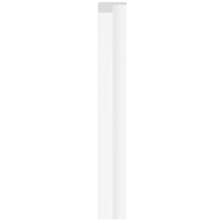 Ukončovací lišta levá L-LINE Bílá 2.65m Profile Vox