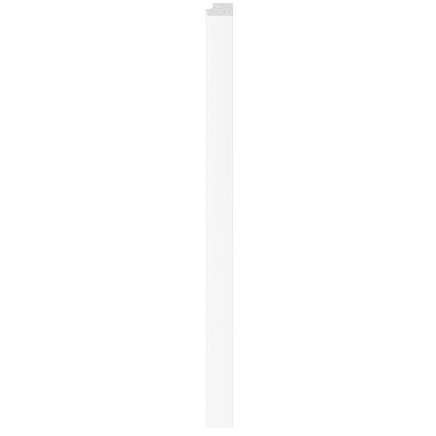 Ukončovací lišta pravá M-LINE Bílá 2.65m Profile Vox