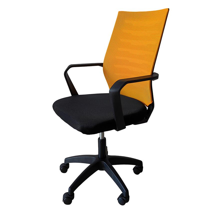 Kancelářská židle Juno 4794 oranžová/černá Baumax