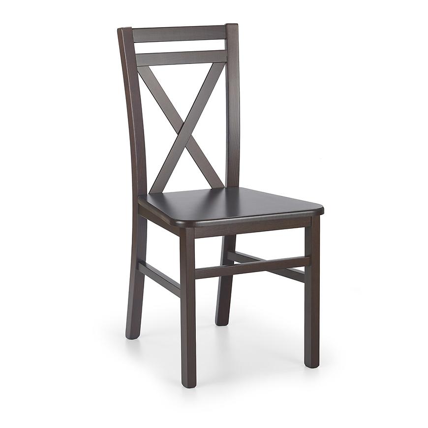 Židle Dariusz 2 dřevo/MDF tmavý ořech 45x49x90 Baumax