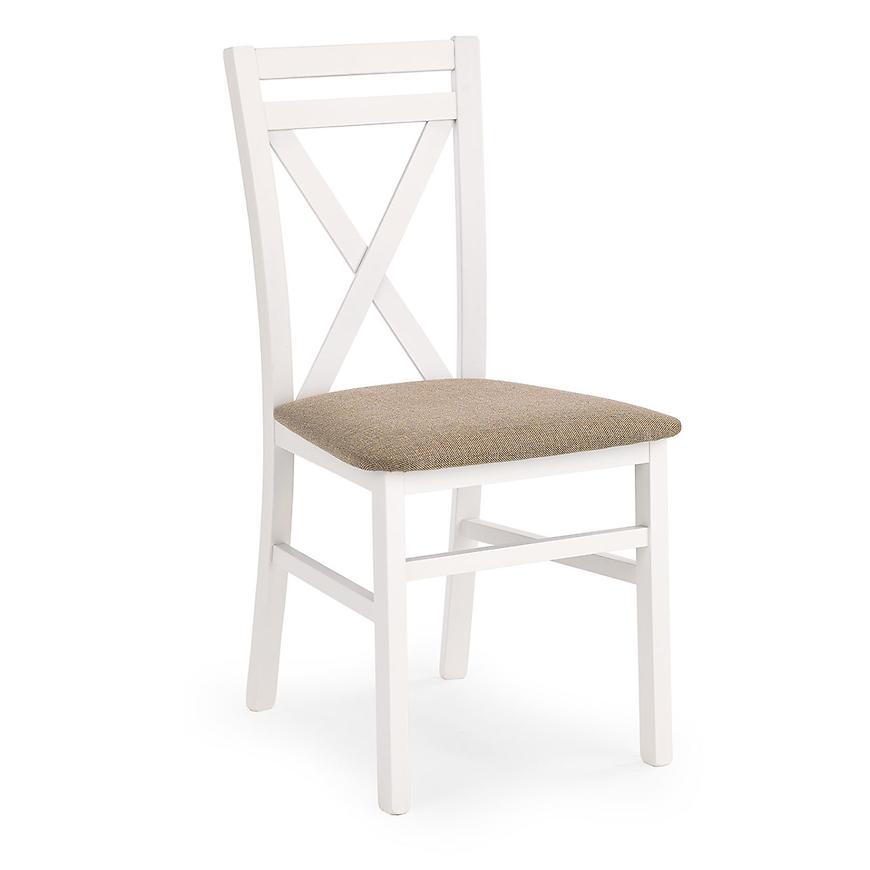 Židle Dariusz dřevo/látka bílá/inari 23 45x49x90 Baumax