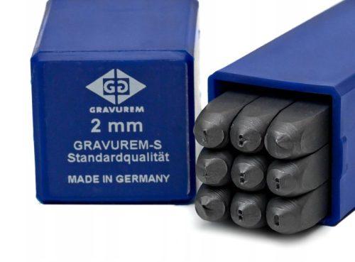 BETA razidla ČÍSLICE 2mm GRAVUREM-S