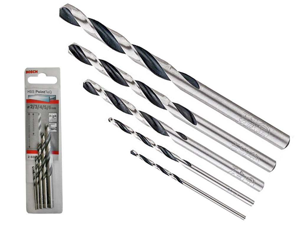 BOSCH sada vrtáků do kovu Twist Speed HSS PointTeQ 2