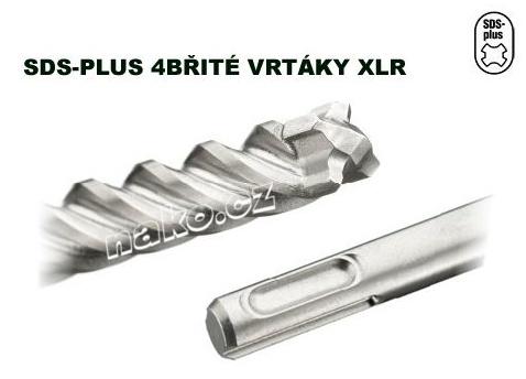 DeWALT XLR SDS+ 8x400/460 čtyřbřitý vrták do betonu DT8927