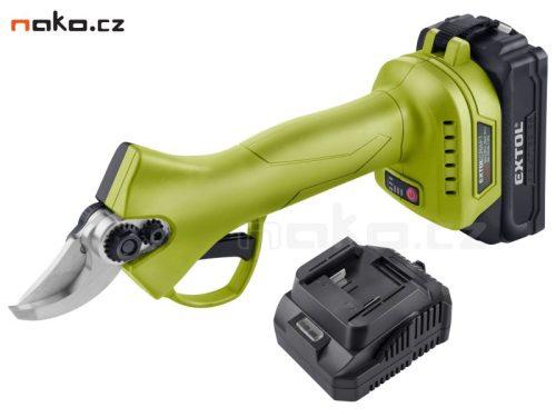 EXTOL CRAFT 402456 zahradní aku nůžky na větve BRUSHLESS 20V LiIon 2Ah